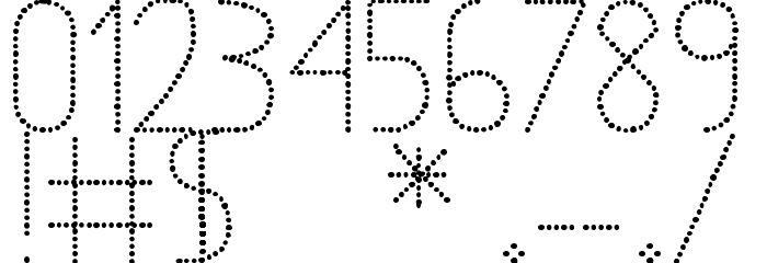 Dowted remix tfb Font OTHER CHARS