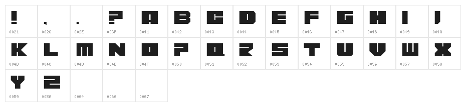 Doxiva Character Map