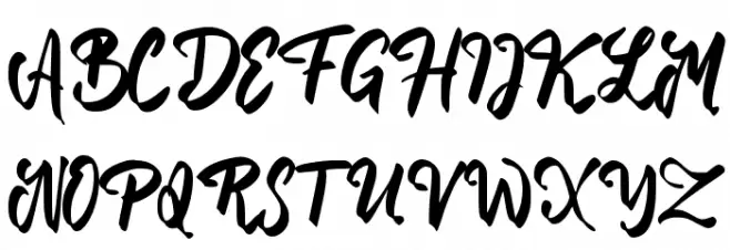 Doyan Schriftart Groß