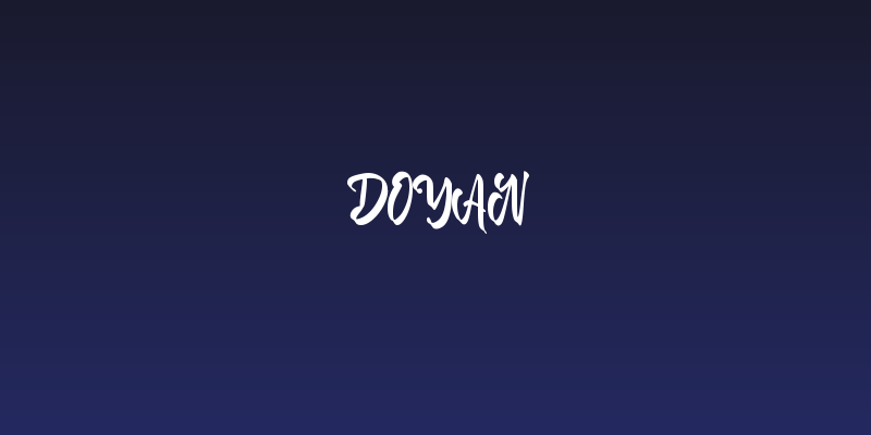 Doyan Social Header
