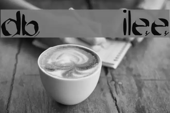 dob Filetype Font examples