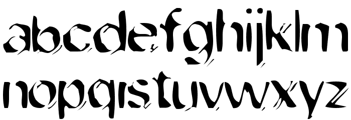 dob Filetype Font LOWERCASE