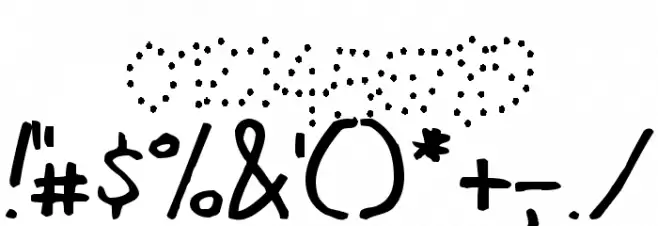 doc dot Font OTHER CHARS