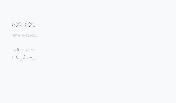 doc dot Business Card