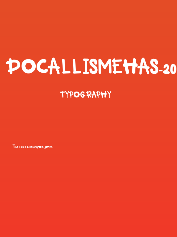 docallismeHAS-2015 Poster