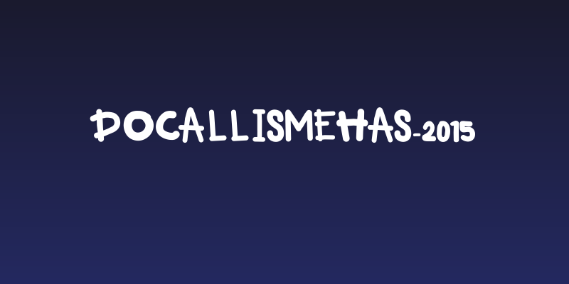 docallismeHAS-2015 Social Header