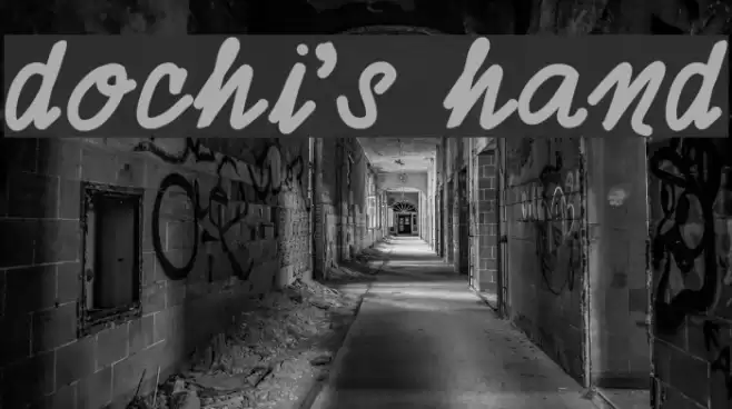 dochi's hand Font examples
