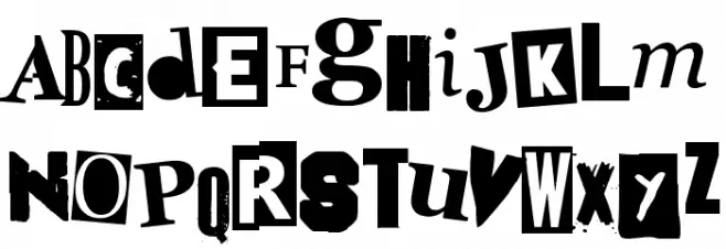 doctor punk Caratteri MINUSCOLO