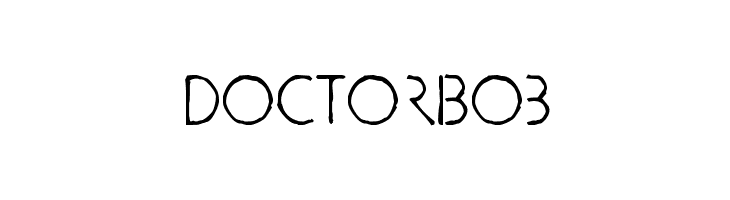 doctorBob  font caratteri gratis