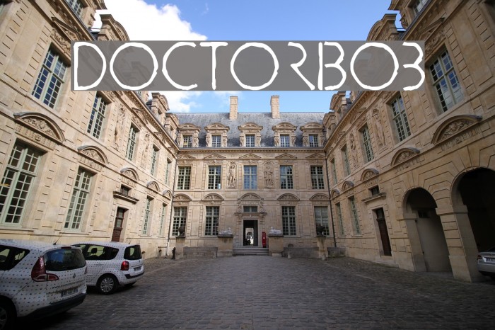 doctorBob Font examples