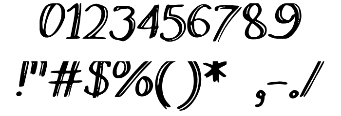 dodoy Font OTHER CHARS