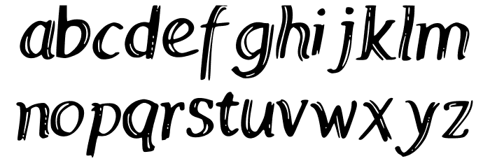 dodoy Font LOWERCASE