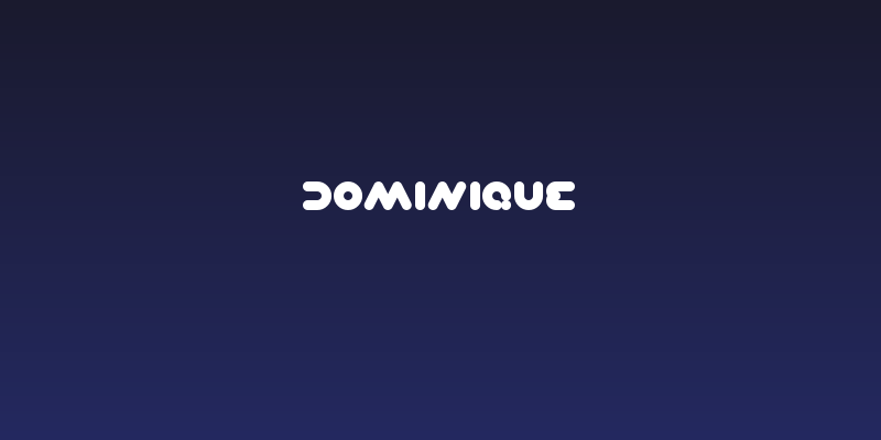 dominique Social Header