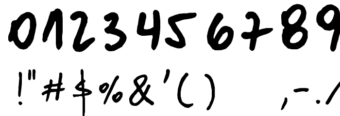 donanfer_font Font OTHER CHARS