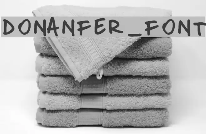 donanfer_font Example 1