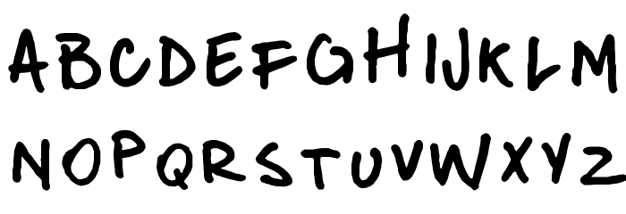 donanfer_font Font LOWERCASE