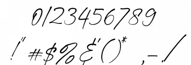 donitta - Personal Use Font OTHER CHARS