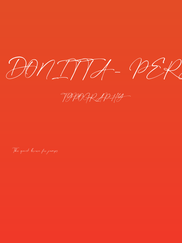 donitta - Personal Use Poster