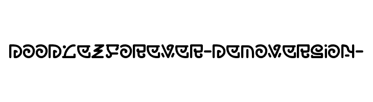 doodlez forever -demo version-  नि: शुल्क फ़ॉन्ट्स डाउनलोड