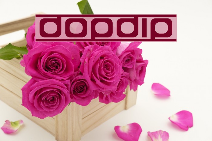 dopdip फ़ॉन्ट examples