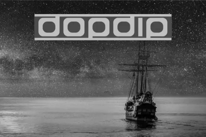 dopdip Font examples