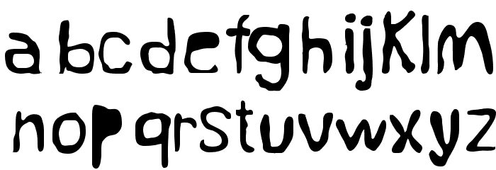 dope 714 Font LOWERCASE