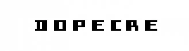 dopecre  Frei Schriftart Herunterladen