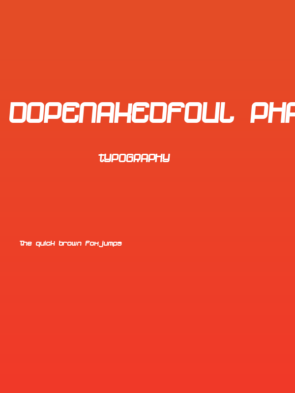dopenakedfoul phatrelaxed Poster