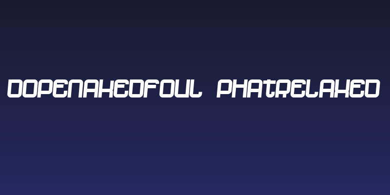 dopenakedfoul phatrelaxed Social Header