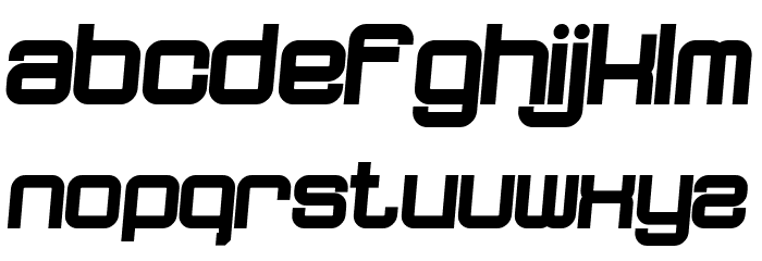 dopenakedfoul phatrelaxed Font LOWERCASE