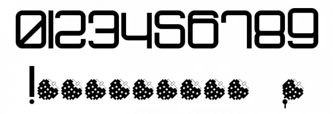 dopenakedfoul Schriftart Anderer Schreiben