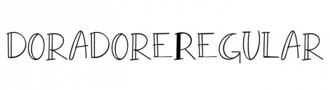 doradore-Regular  Descarca Fonturi Gratis