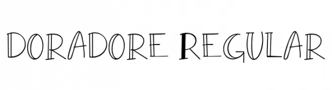 doradore-Regular  Fuentes Gratis Descargar