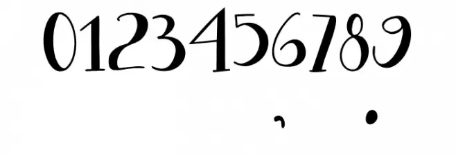 doradore-Regular Font OTHER CHARS