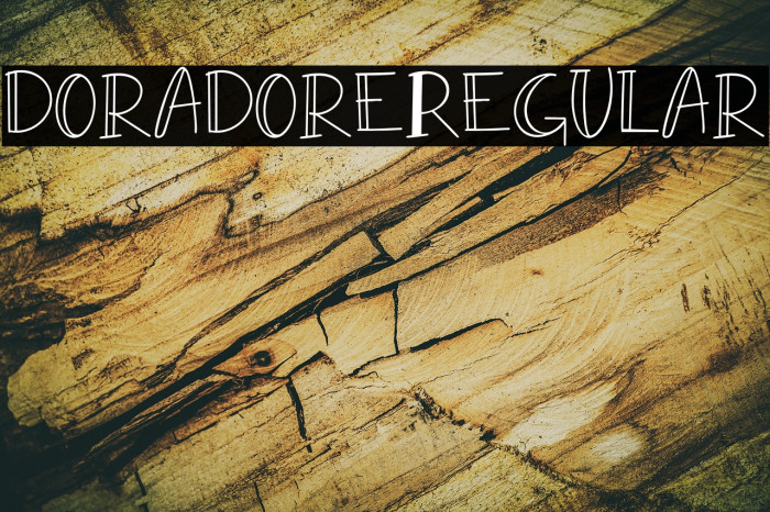 doradore-Regular Font examples