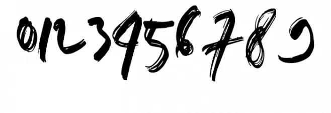 doremibrush-Regular Font OTHER CHARS