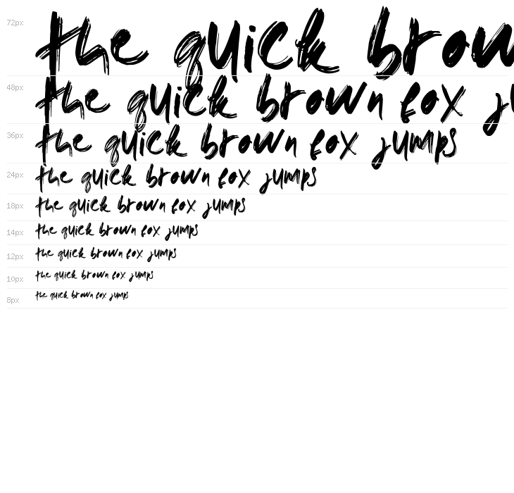 doremibrush-Regular Waterfall