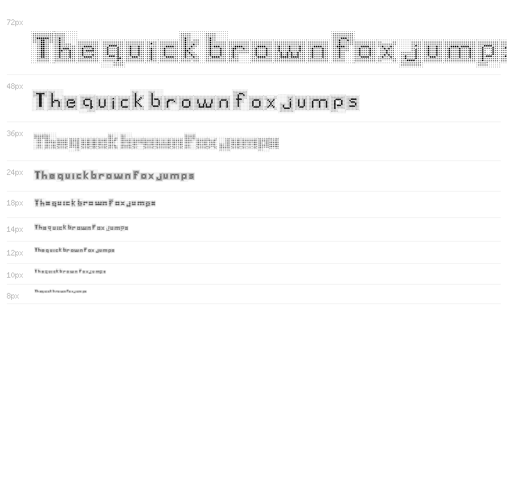 dotgrid Regular Waterfall