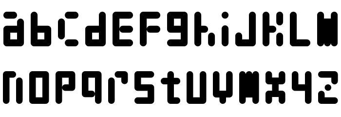 dots Soft Font LOWERCASE
