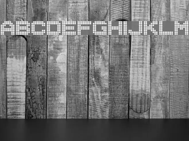 dotspecial Font examples