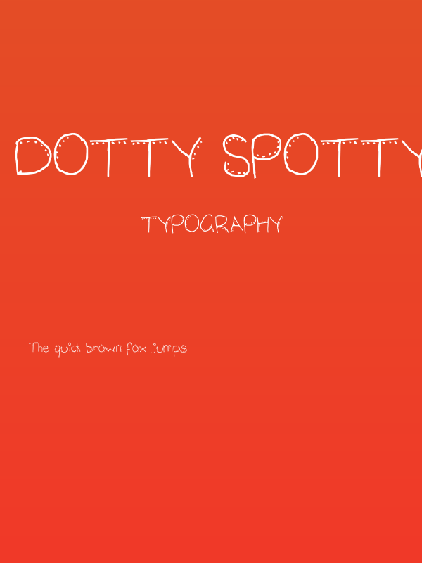 dotty spotty Poster