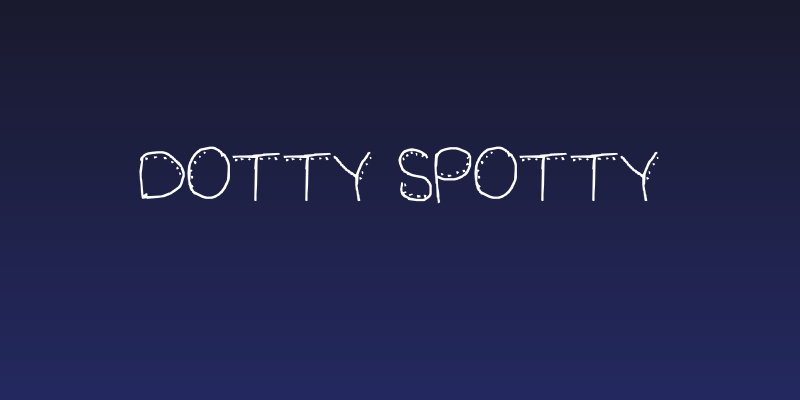 dotty spotty Social Header