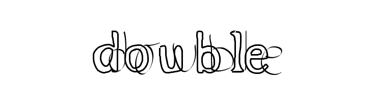 double Font
