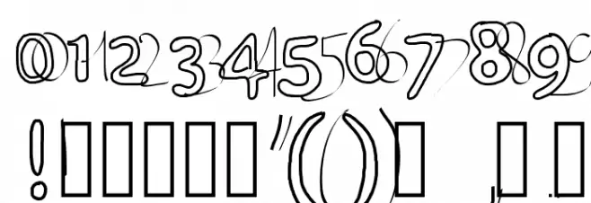 double Font OTHER CHARS