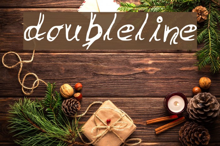 double_line Font - FFonts.net