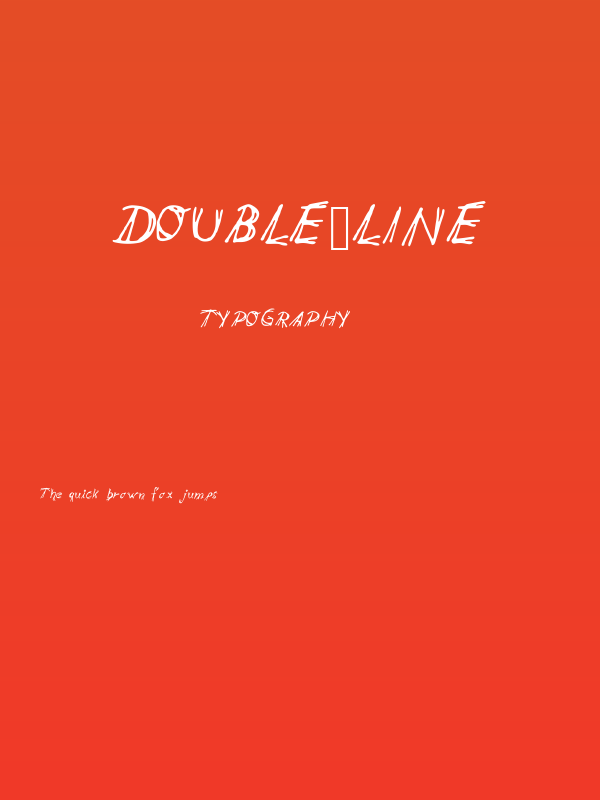 double_line Poster