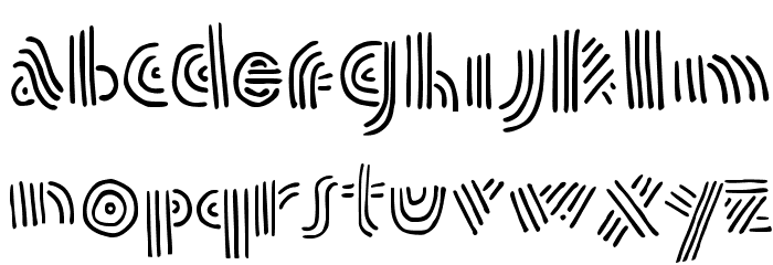 doublespeak Font LOWERCASE