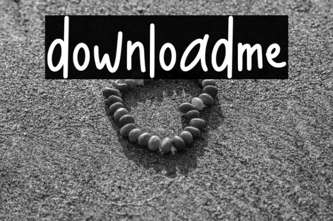 downloadme Font examples