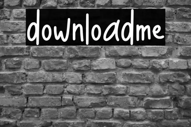 downloadme Font examples