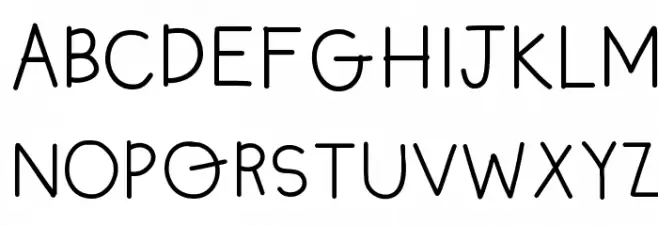 DPCamille 字体 大写